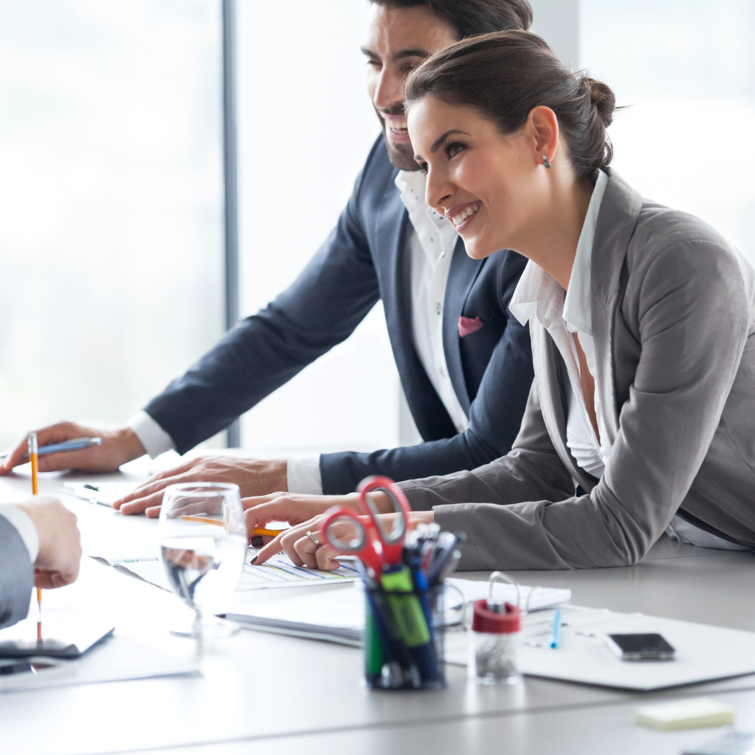 Professional client presentation setup showing 3D element integration